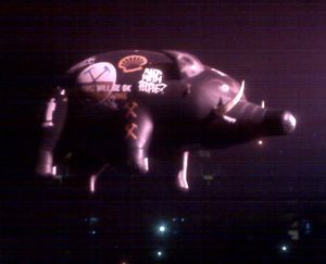 Pig from Roger Waters live Wall concert in Toronto - shot by Keith at the concert