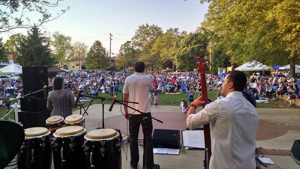 Fourth Creek Band at Davidson on the Green, Summer 2015