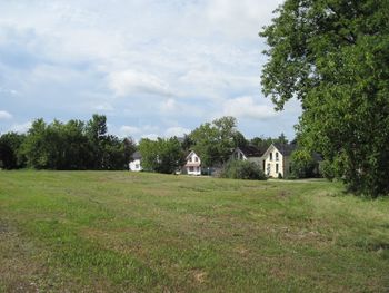 Looking across the site of the CPR freight shed towards Bond St. E.. off Lindsay Street North. 2010.
