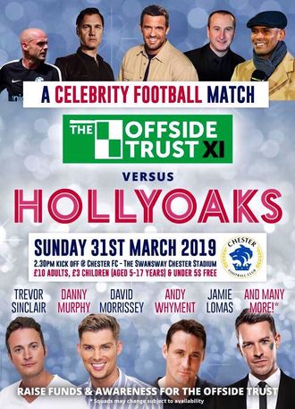 Offside Trust Celebrity Football Match (Chester)