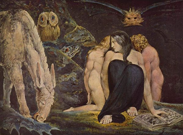 The Night of Enitharmon's Joy, by William Blake (1795)