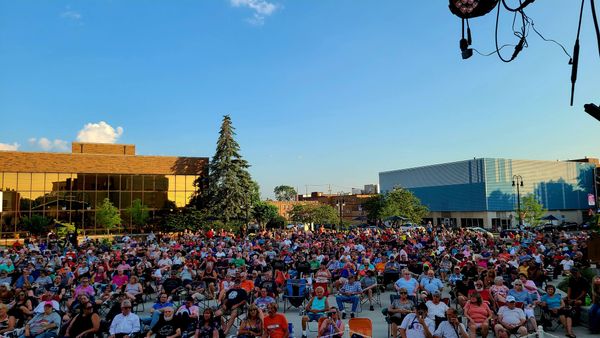 'Floyd Live' claims the #1 spot this year for over 2500 in attendance at the Amphitheater ~ Massillon, OH July 21, 2022 Thursday Concert Series