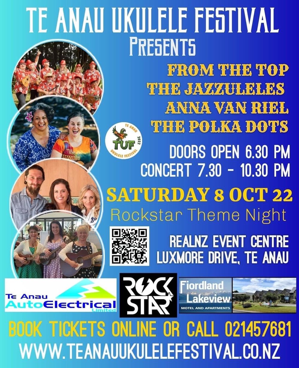 Performing w/Award winning NZ Folk Artist Anna van Riel & Presenting a Workshop