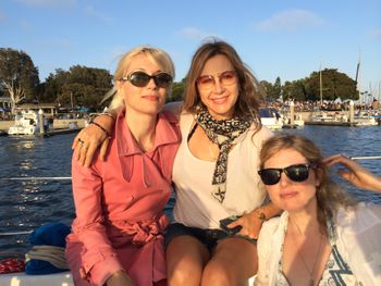 Love playing flute and making waves with songstress Miranda Lee Richards and harmonist Samantha Lea Smith.