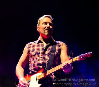 Jason Barry Guitar Player for Dean Brody "Beautiful Freakshow" Tour at Budweiser Gardens in London ON Photography by Kim Cyr All Copyrights Reserved https://nowandthenmagazine.com