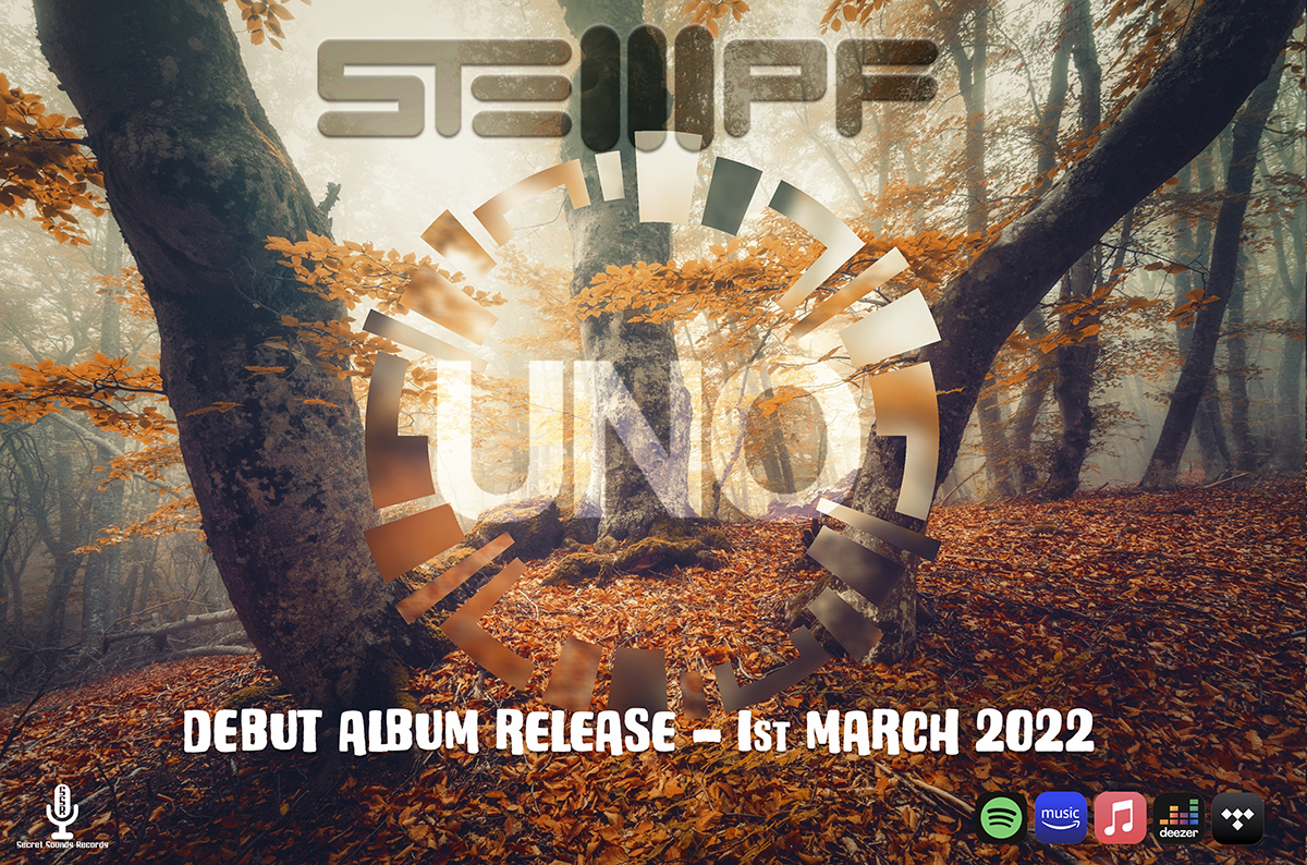 RELEASE UPDATE: 1ST OF MARCH 2022
stempf's debut album "UNO"
Featuring collaborations with Michael Lane, Amy Horn and Chepkemboi.
Listen on here:
https://hypeddit.com/stempf/uno-album
