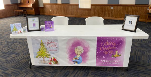 From book signing at Pleasant Grove Church, October 29, 2022.