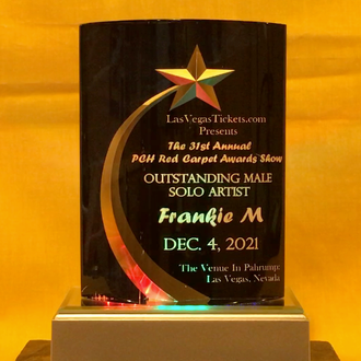 Outstanding Male Solo Artist 31st Red Carpet Award Show, Dec. 4, 2021 Pharump Las Vegas Nevada