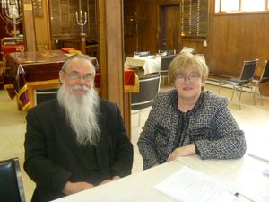 Rabbi Yeheskel and Pearl Lebovic