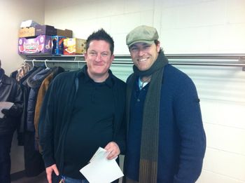 Hanging with George Canyon after he did a presentation on Diabetes after I was first diagnosed. What an inspiration and a good man.