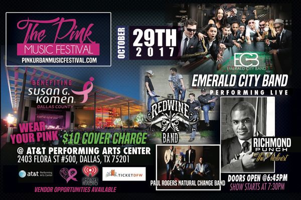 Tickets now available online for $10 bucks! The Redwine Band and Emerald City this Saturday at the At&t Center Downtown Dallas!