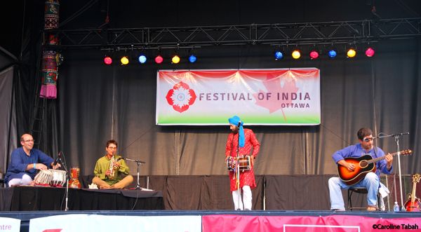 Galitcha at the Festival of India, Ottawa - Shawn Mativetsky, Linsey Wellman, Kuljit Sodhi, Matt Smith