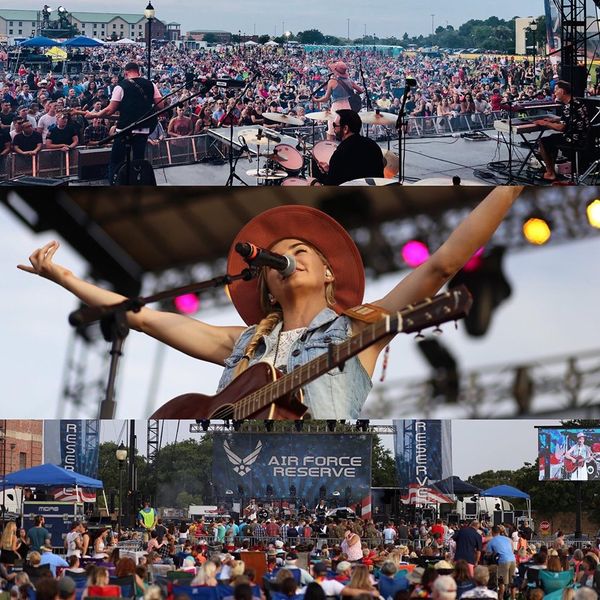 Jessie Ritter Live at NAS Pensacola, Opening for Hunter Hayes (2019)