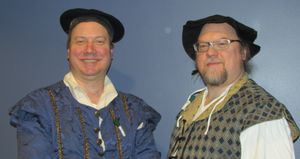 Our Booming Baritones/Basses: David and Nick (Keith)