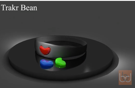 The Trakr Bean is a wearable technology device that I designed that tracks the location of loved ones.