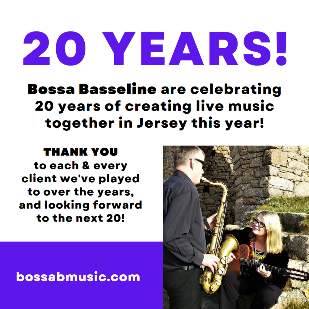 20 Years Anniversary of Bossa Basseline Duo in Jersey