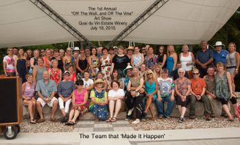 The OTW Team! See this photo on Thursday in the Lake Erie Beacon Newspaper!! Thanks, Linda & Andrew Hibbert! Photo by Ray Murdoch