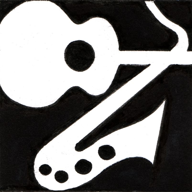 bossa basseline music logo