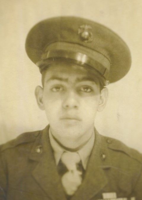 My dad.... Robert Leroy Harding, an original Montford Point, Marine