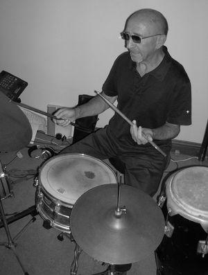 Ken, our drummer and latin jazz percussionist