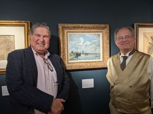 Alastair Falk, Pissarro's painting and Cantor Martin Levson