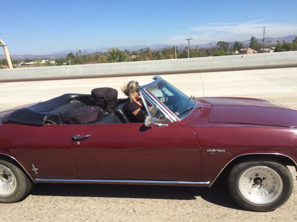 Going to a gig 'Southern California Style' in my 1966 Corvair Corsa 180 turbo charge...