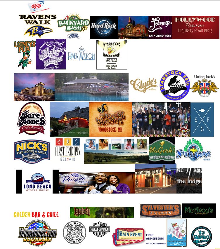 some of the few places we played