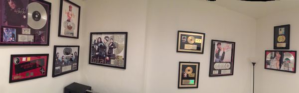 RIAA Gold and PLATINUM sales AWARDS