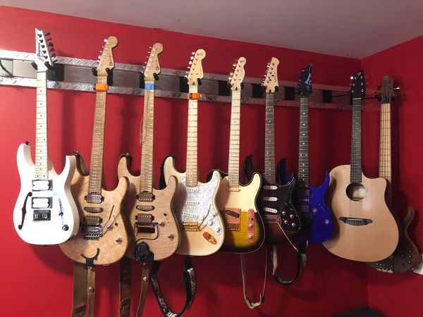 Plenty of room on the wall for plenty of Chapman guitars.