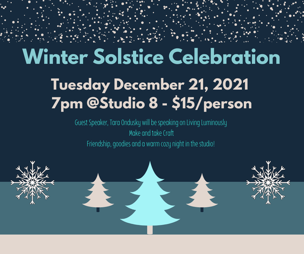 Join us as we celebrate the beginning of winter! Register on our Studio 8 Fitness App or call Lisa 248-789-0616
or Donna 248-321-6324 to Register!