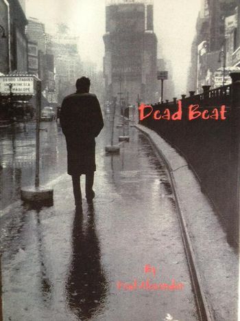 I wrote 89 pages of beat poems about being a standup comic. The cover of the book is the semi-famous James Dean poster with him photoshop't out and me in.