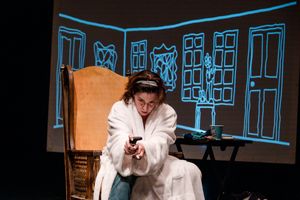 We Are All Monsters, a 24-Hour Play project with Marfa Live Arts by Ashley Schwarz and Christopher Dyer (2019)
(photo by Sarah Vasquez)