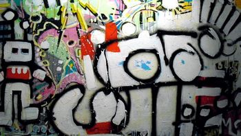"You and me could totally go on a super trek. Past the flash and fancy pants and straight on to the good stuff." 36" X 60" mixed media $2500.00