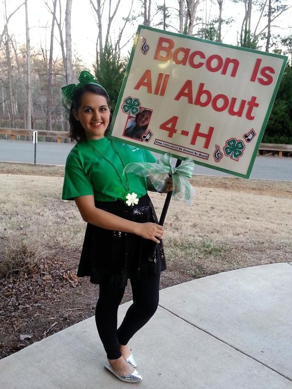 I LOVE 4-H! If you are not a member of 4-H, and you want more information on this great club, I'd be glad to share it with you!