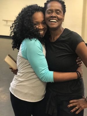 My dance mentor and I