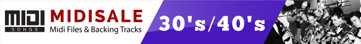 30's/40's MIDI FILES - BACKING TRACKS - Midisale.com