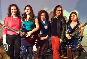 Tiny Desk Contest Video Shoot 2017 - Diana Di Battista, Maya Finlay, Luna Fuentes-Vaccaro, Kate Pittard & Jenelle Roccaforte