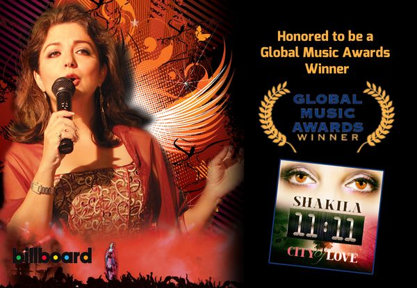 shakila 11:11 city of love global music award winner fan favorite