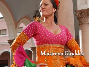 Macarena Giraldez, a native of Sevilla, Spain grew up in Barrio La Macarena. There she was immersed in the culture and art of flamenco from a young age where she learned from her mother, a noted singer of saetas, and from her aunt, a professional cantaora.. Maca, having never received formal training, came to flamenco by living and breathing the art form native to her land. She continued to grow over the years as she spent hours upon hours with friends and family in festive gatherings, all the while taking in the sounds of the streets. Macarena is a true example of a flamenco singer in the most organic sense of the role. An experienced performer known for her gypsy voice, she performs regularly at the tablao, Casa Vicente, along side guitarist Misael Barraza and dancers Jason and Mele Martinez.