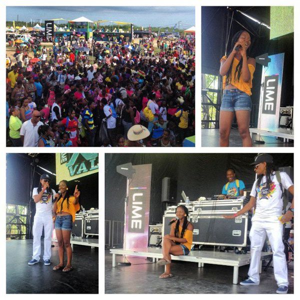 CHELSEA STEWART ONSTAGE LIME SCHOOL AID JAMAICA 2012