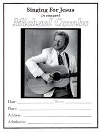 Michael Combs Black & White Poster