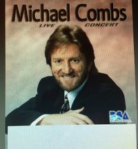 Fill-in Michael Combs Concert Poster