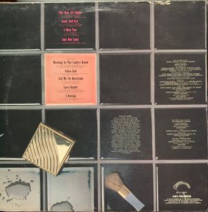 Credits on back cover for "Meeting in the Ladies Room album