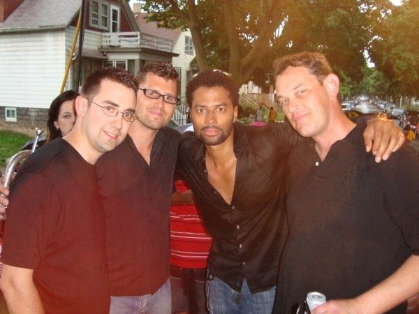 The Horn Section for Eric Benet Video Shoot
