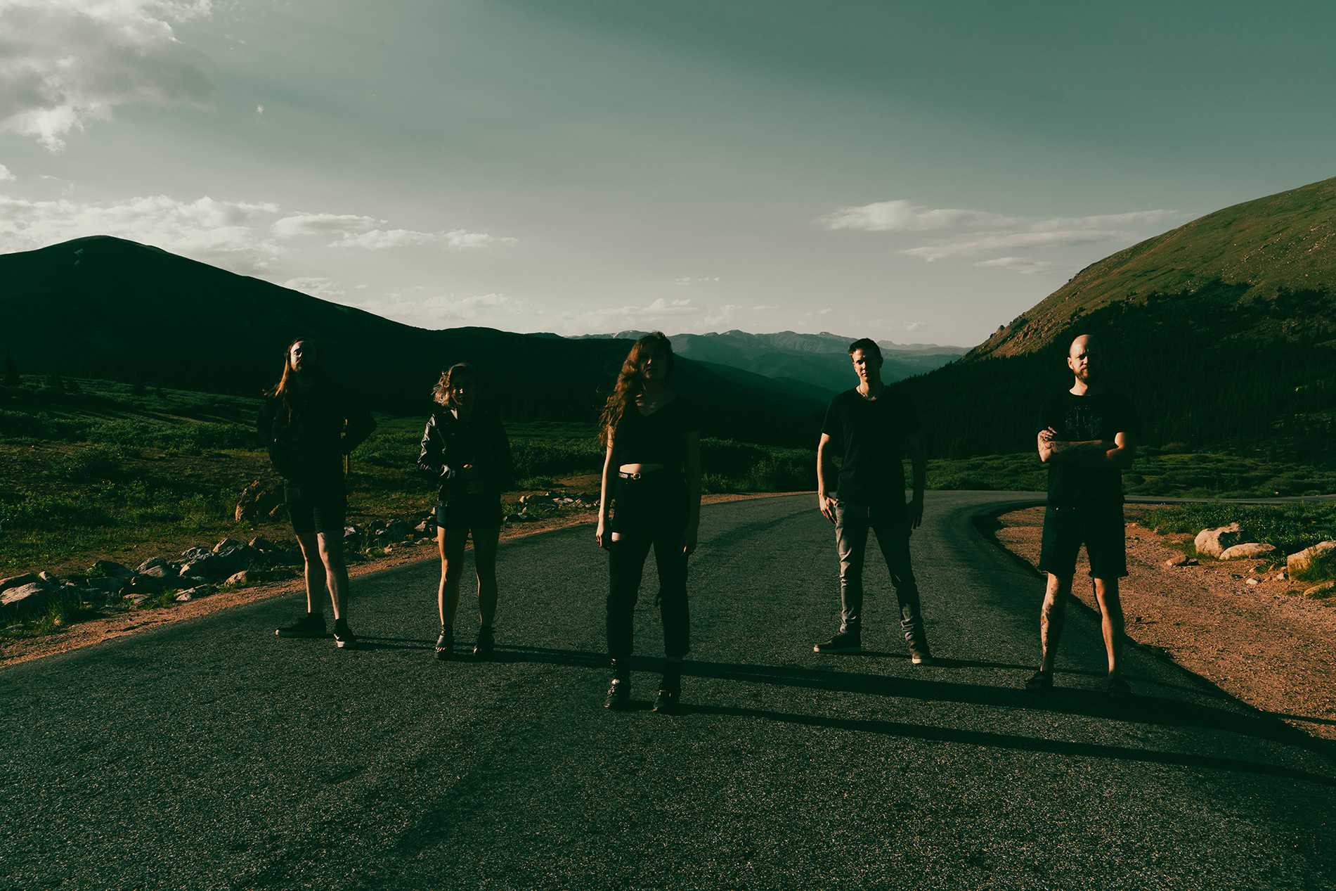 Photo by Frank Guerra. From left to right:
Kevin Handlon, Emily Shreve, Kelly Schilling, Jordan Clancy, Ryan Sims