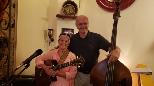Me and John Takle at Taloola Cafe