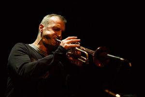 Imer Demirer
Flugelhorn: Topol's Pencil.
One of Turkey's leading jazz musicians.
"Imer's contribution adds the haunting dimension that I only dared to dream of - Pieter (Snapper) guided the dream into a reality." RD