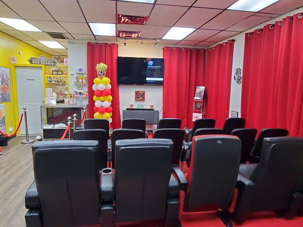 Available for rental - 4 hours Mon-Sun $350 Popcorn included. Call for availability 773 367 2826