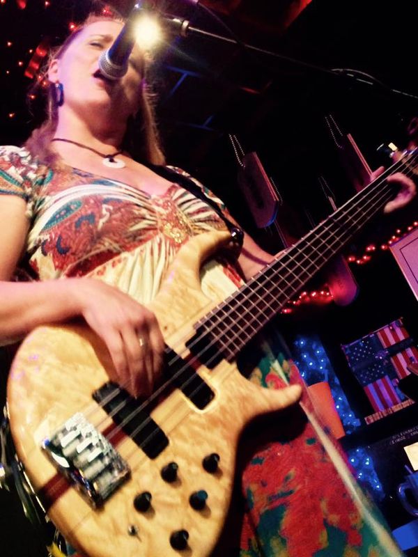 Holly Montgomery - bass