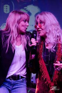 A Wicked Jezabel infusion with Tania of Livin' the Dream at Club Eclipse last week.